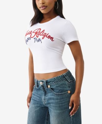 Women's Crystal Branded Baby T-Shirt