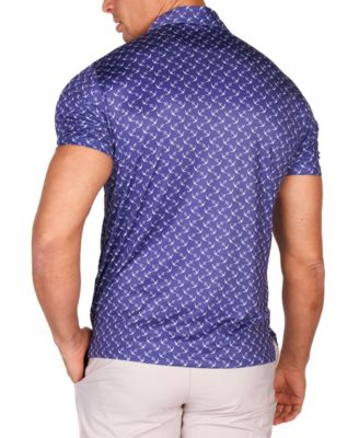 Men's Sailing Anchors Performance Polo Shirt