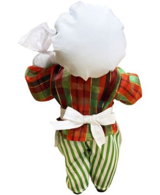 12" Baked Fresh Santa Claus Figurine
