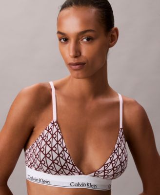 Women's Icon Cotton-Modal Lightly Lined Triangle Bralette QF8498