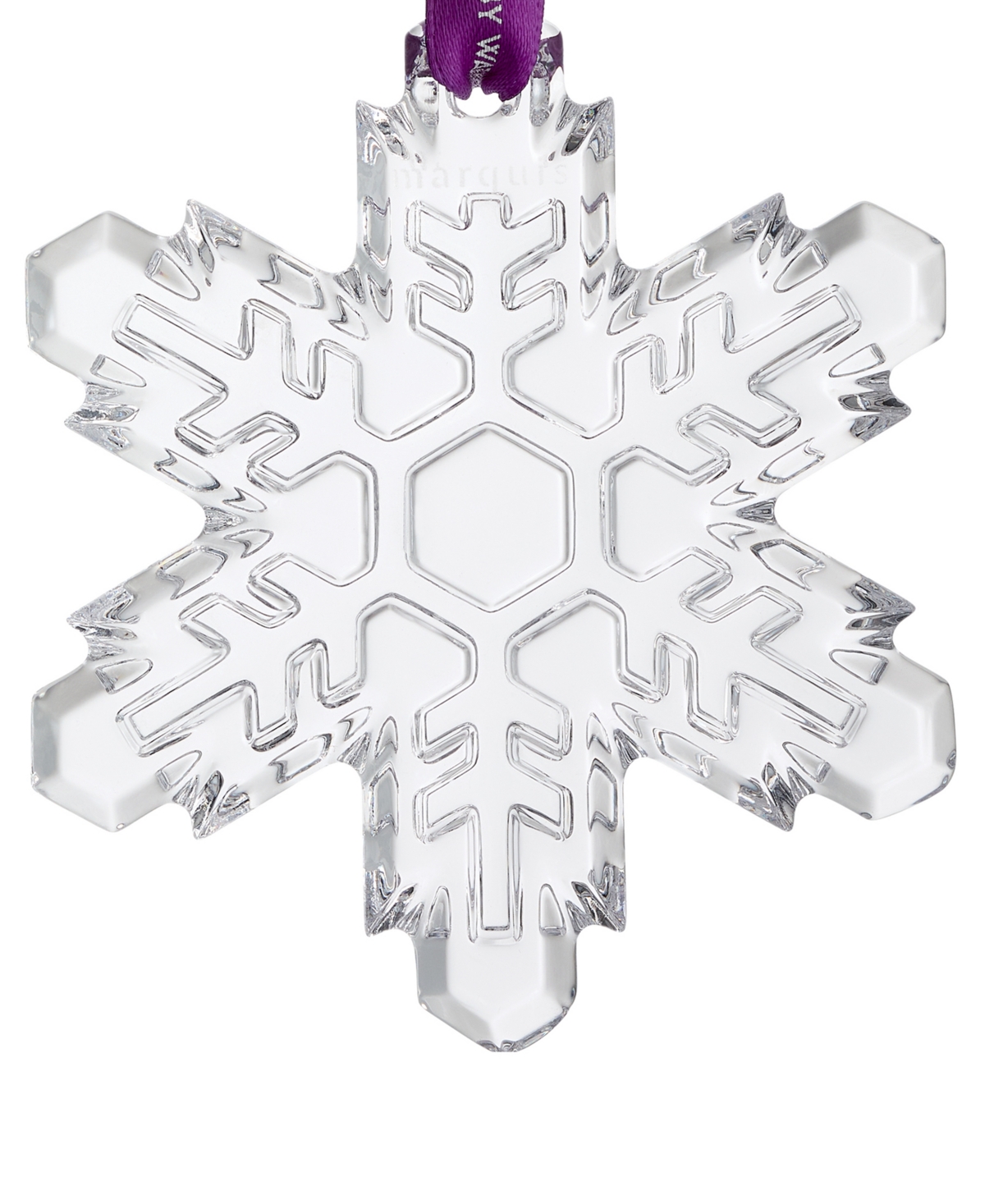 Marquis by Waterford Crystal Snowflake Ornament