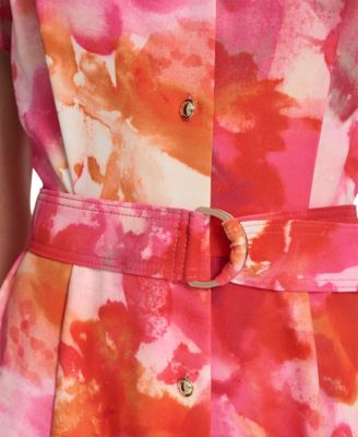 Women's Tulip Printed Dress