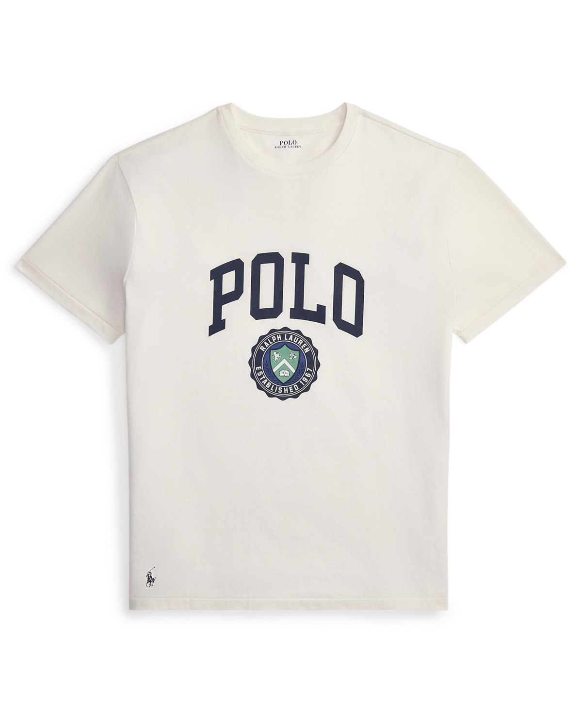 Polo Ralph Lauren Men's Crew Neck T-shirt In Neutral