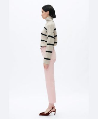 Women's Mid Rise Wide Leg Pants