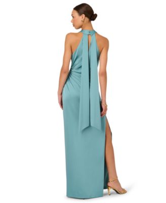 Women's Halter Neck Ball Gown