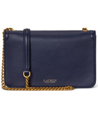 Bradley Small Pebbled Leather Crossbody Wallet
