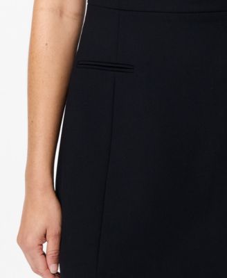 Women's Collared Sleeveless Mini Dress