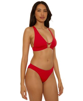 Becca - Women's Riveria Seersucker Textured Hipster Bottoms