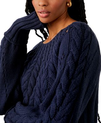 Women's Sandre Cable-Knit Sweater