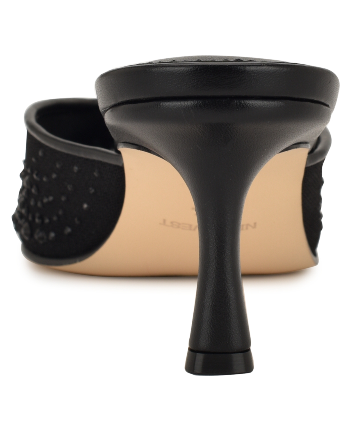 Nine West Camenlap Mule In Black