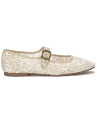Women's Tannyr Burnout Lace Mary Jane Ballet Flats