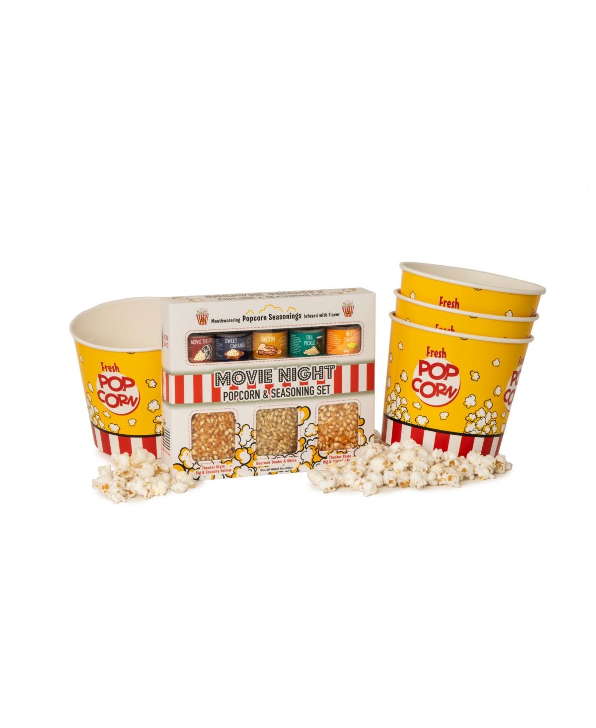 Wabash Valley Farms Gourmet Popcorn Gift Set, 2.5 Lbs. In Yellow
