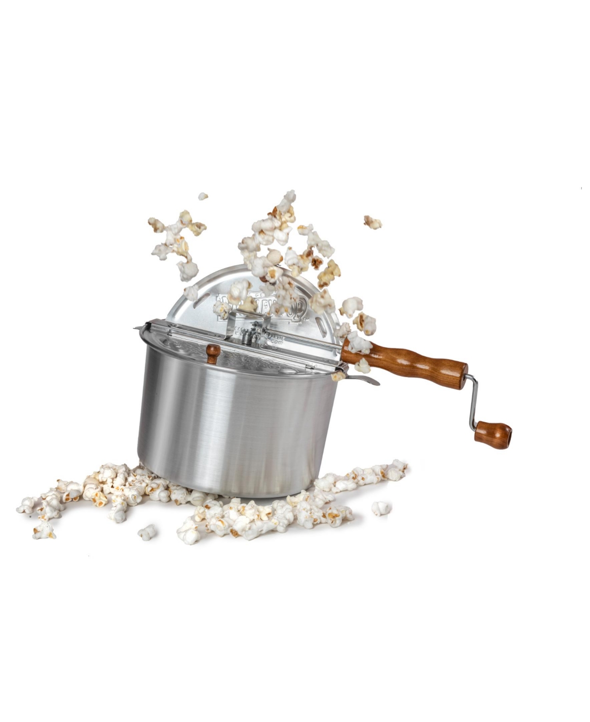 Wabash Valley Farms Dill Pickle Whirley Pop Gift Set, 2.5 Lbs. In Silver