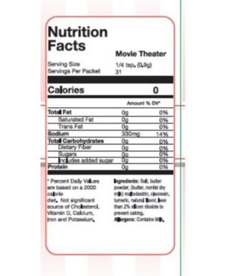 Gourmet Popcorn Seasoning Gifts, Set of 4