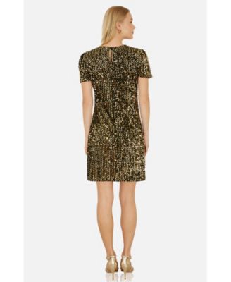 Women's Sequin Tunic Mini Dress