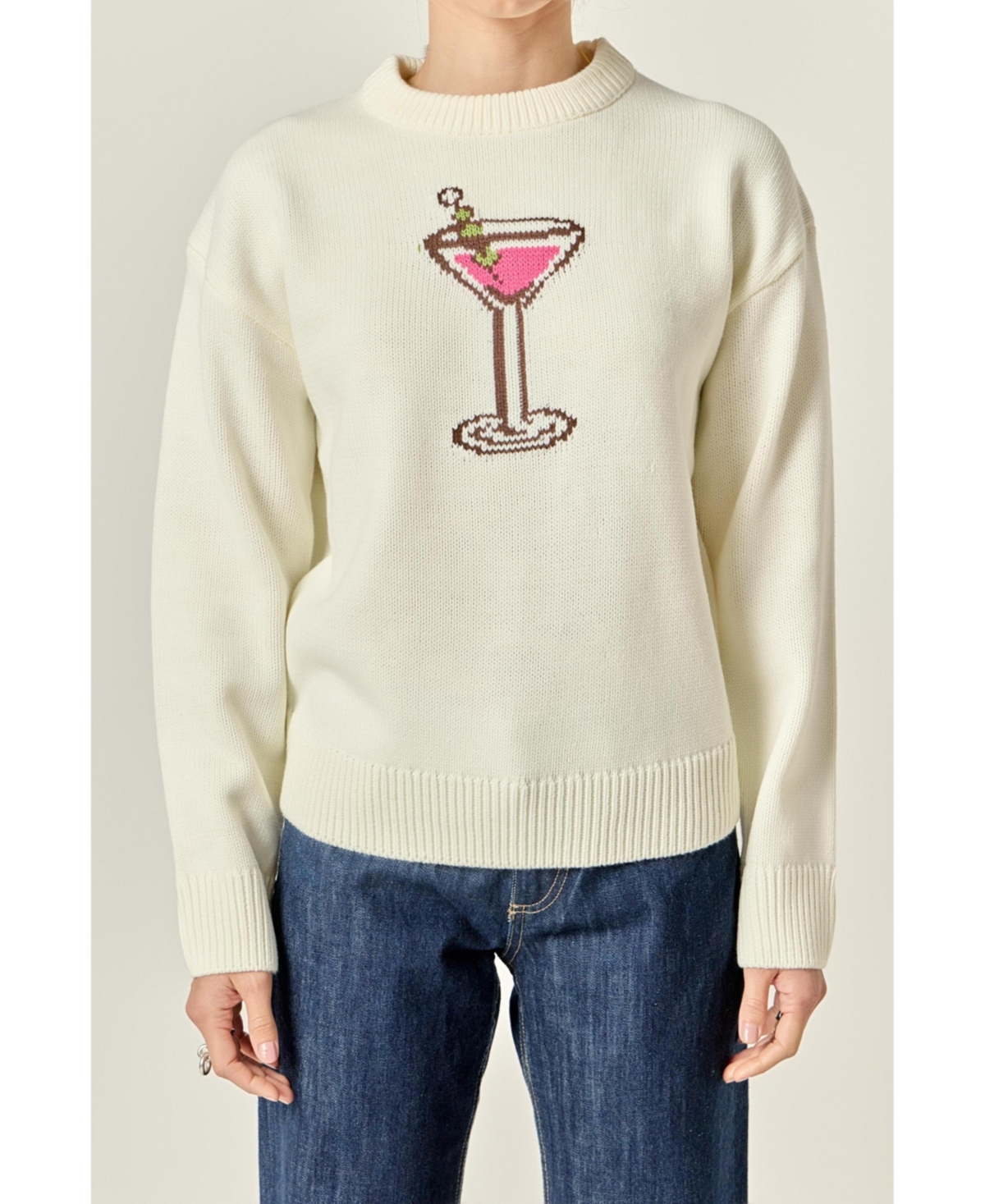 English Factory Women's Cocktail Sweater