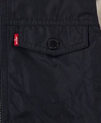 Boys' 4-7 Color-Blocked Bomber Jacket