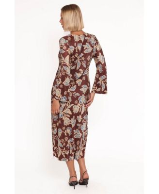 Women's Morena Long Sleeve Midi Dress