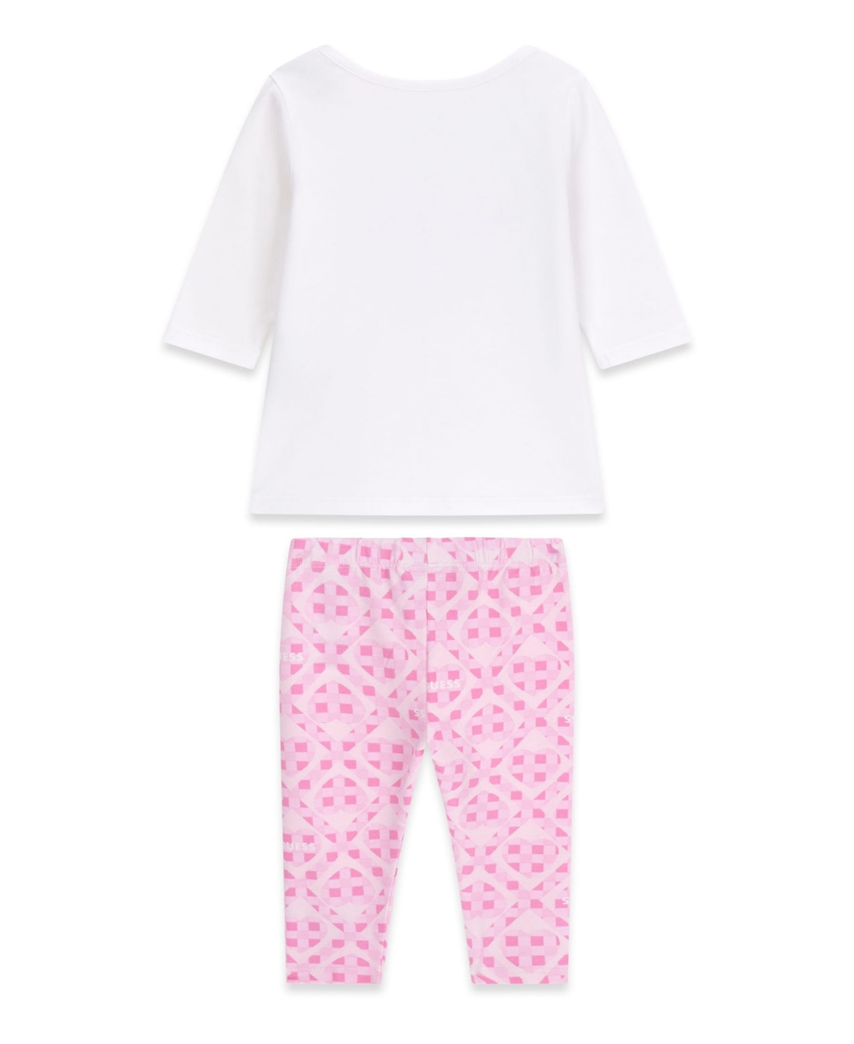 Guess Baby Girls Long-Sleeve T-Shirt and Leggings, 2-Piece Set