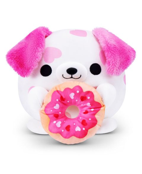 Детские мягкие игрушки ZURU Snackles S2 Valentine 8" Dalmation, цвет: Разноцветный