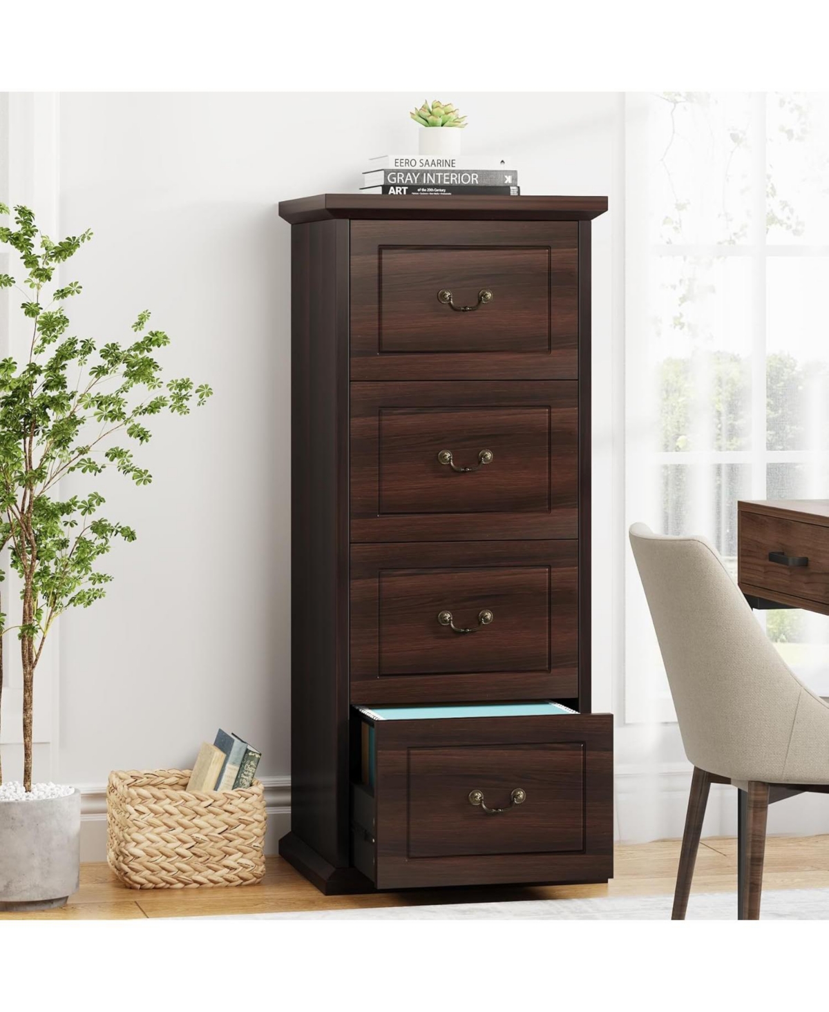 Tribesigns 63" Modern Conference Table with Splicing Board, 5FT Meeting Tables for Home Office, Business Training Seminar Stylish Meta