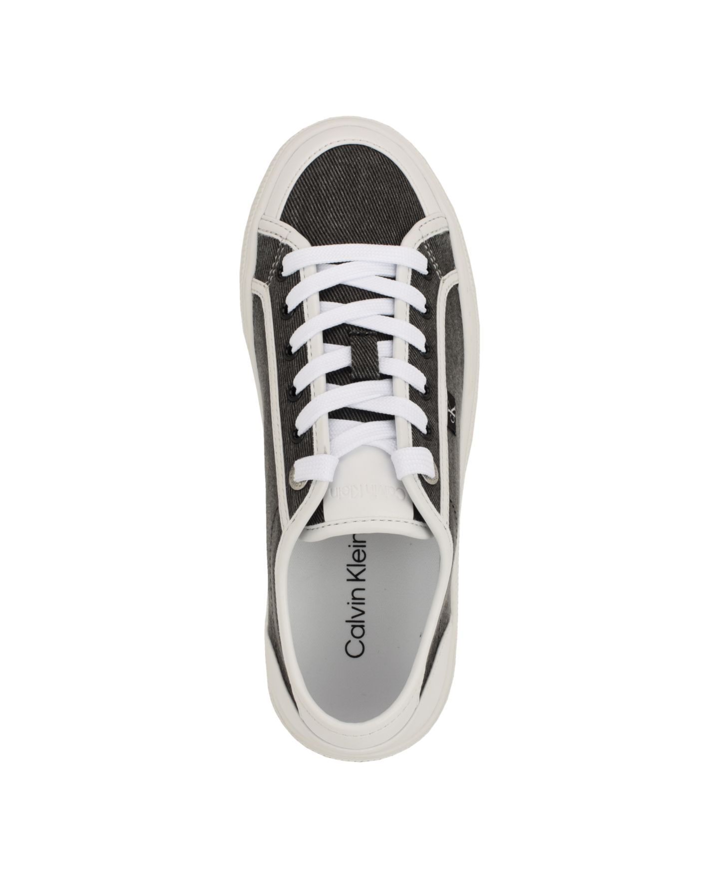 Женские кроссовки Calvin Klein Lorean Lace-Up, цвет: Чёрный — фото 4