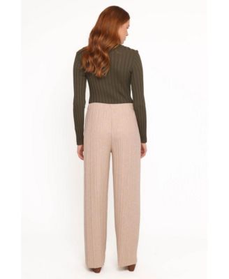 Women's Davis Pleated Knit Pant
