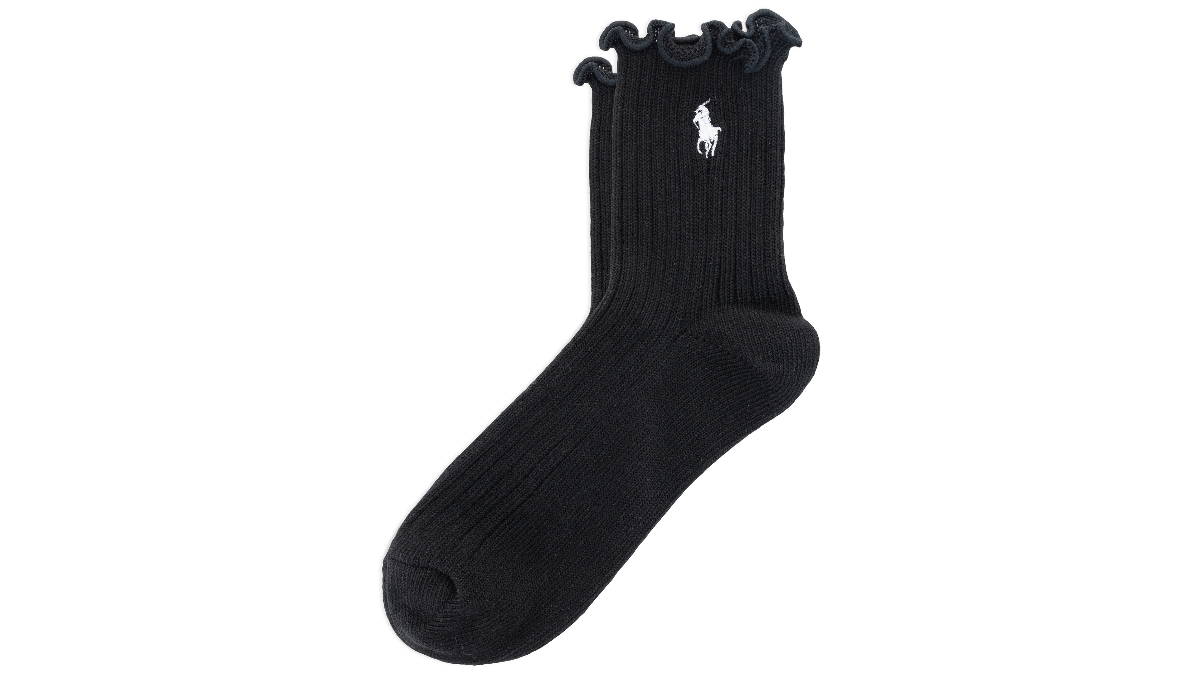 Polo Ralph Lauren Women's Lettuce Edge Anklet Socks 79132