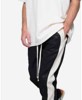 Men's Leather Moto Pants