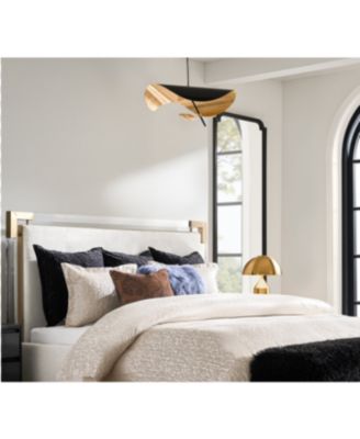 Doyer Gold Leaf Chandelier 23.5"