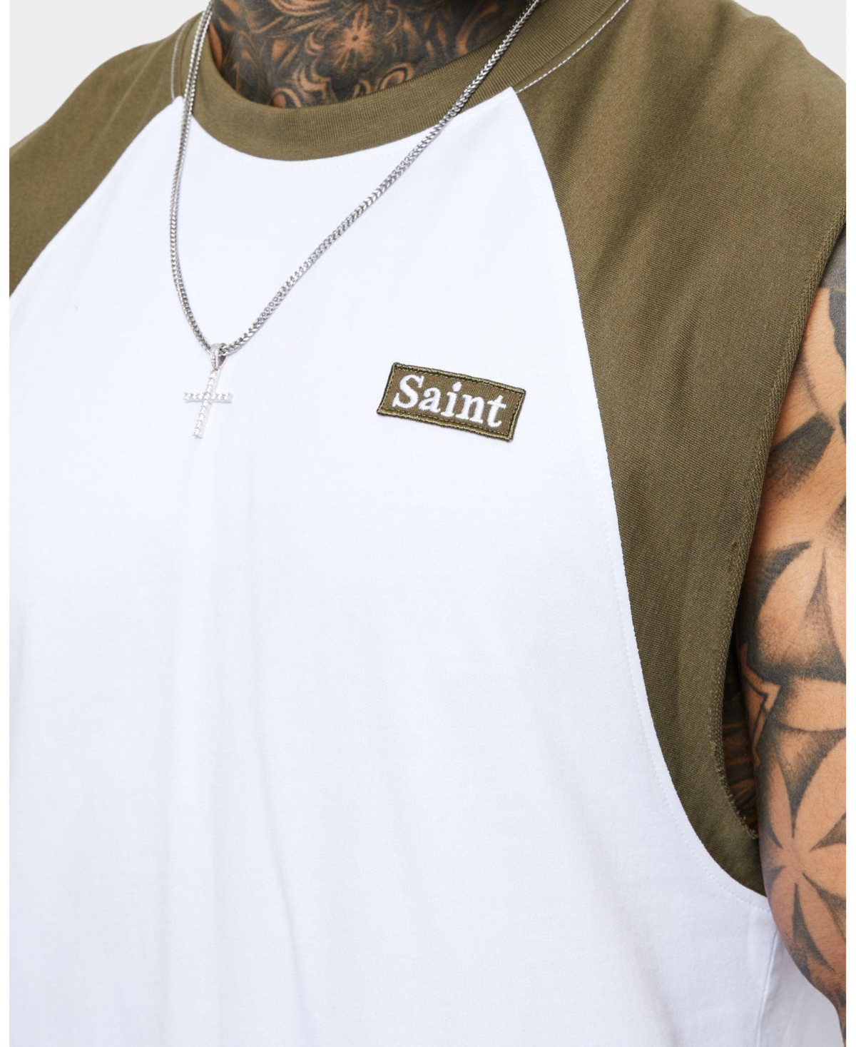 Saint Morta Men's Numeraire Raglan Muscle T-Shirt