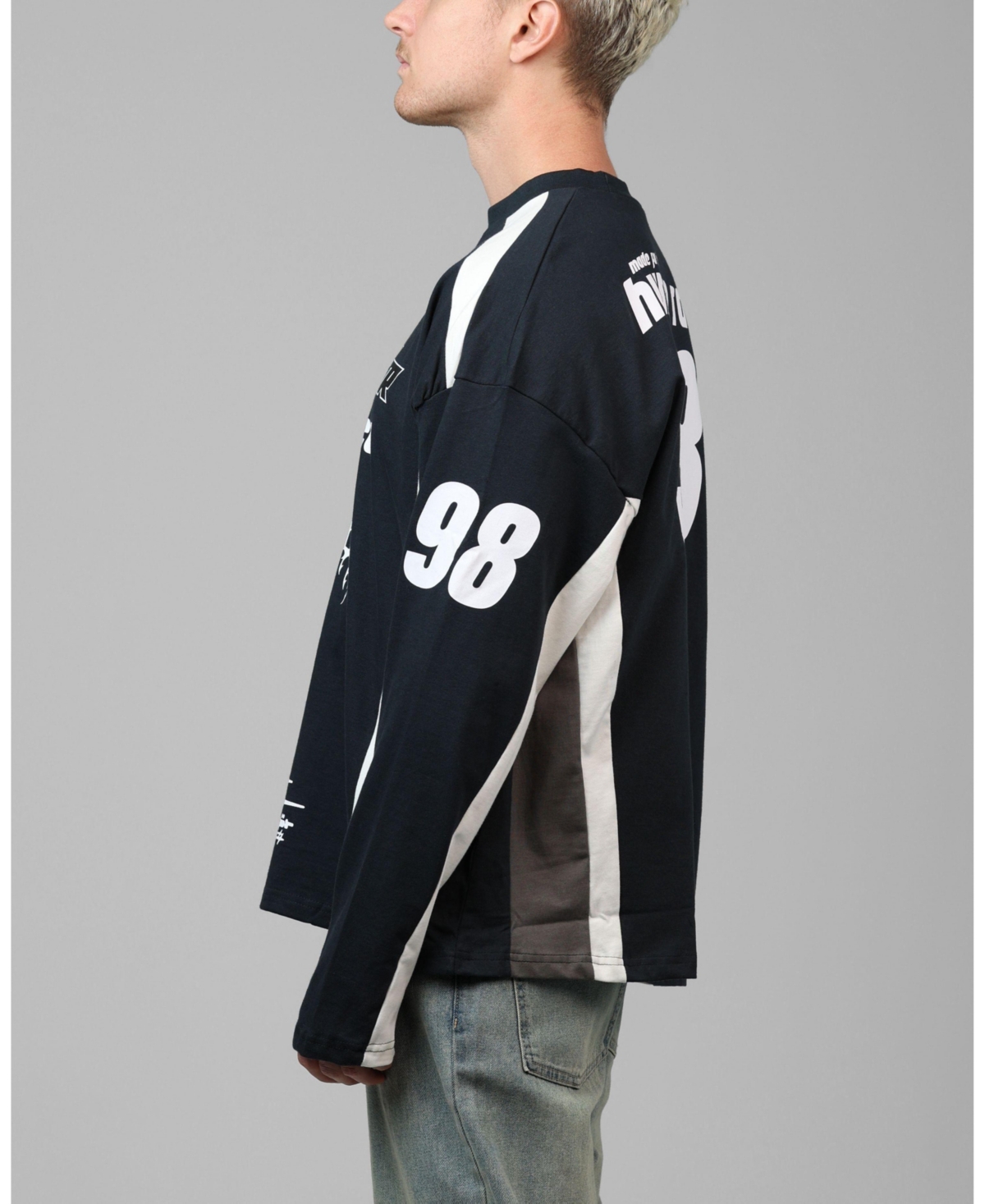 Loiter Men's mnml Night Crawler Ls Tee