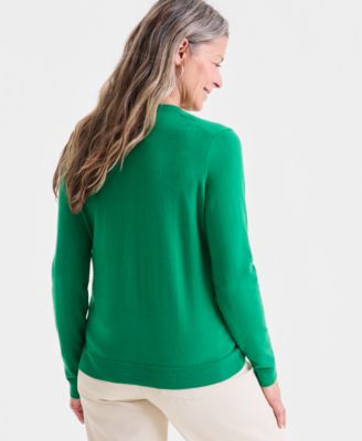 Women's Button-Down Long-Sleeve Cardigan