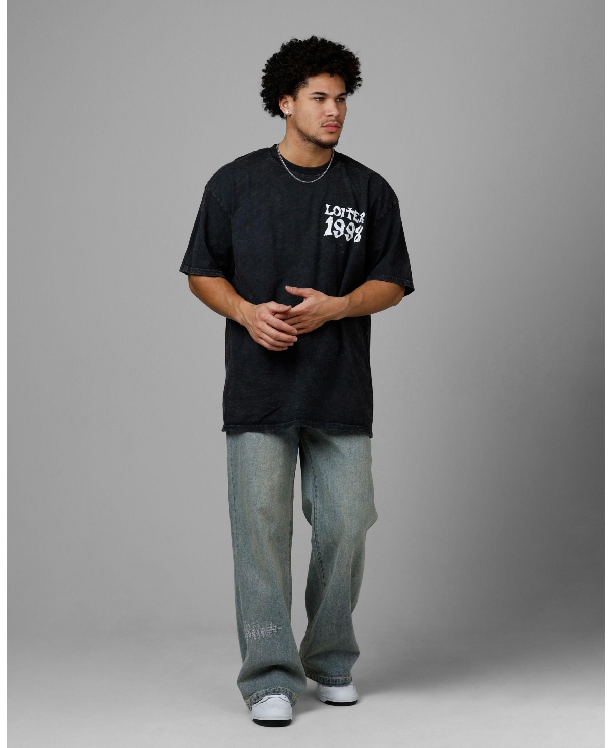 Loiter Men's Staple Logo Drop Tee