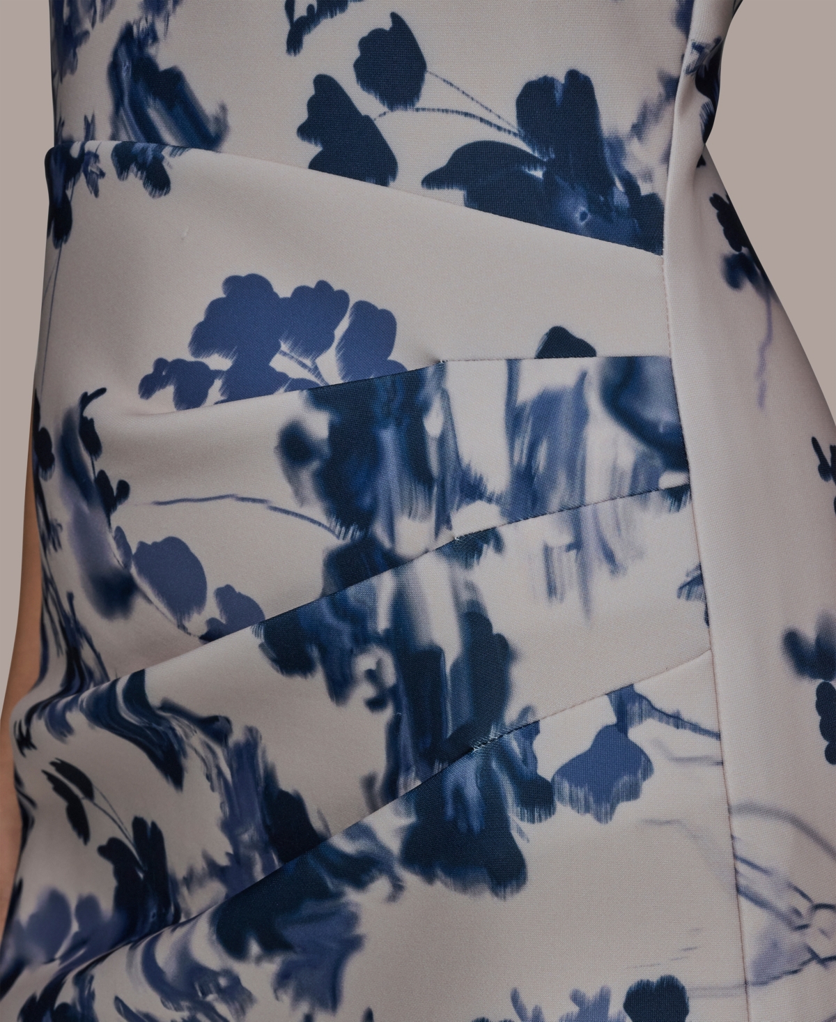 Donna Karan New York Women's Boat Neck Midi Dress