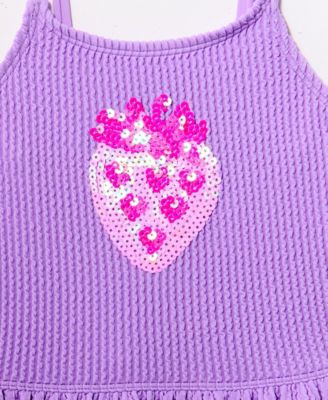 Girls' Toddler 2T-5T Sequin One-Piece Swimsuit