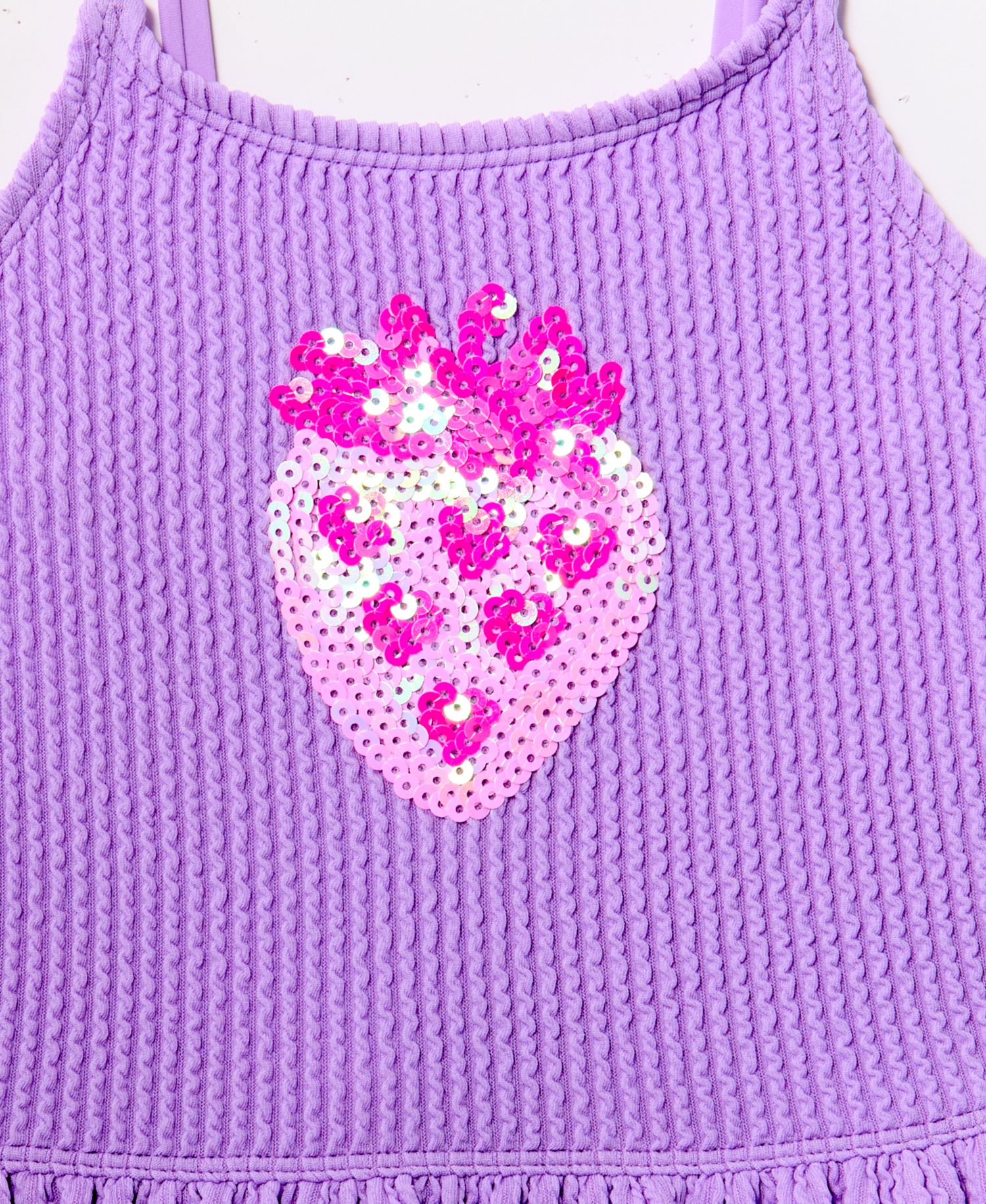 Girls' Toddler 2T-5T Sequin One-Piece Swimsuit