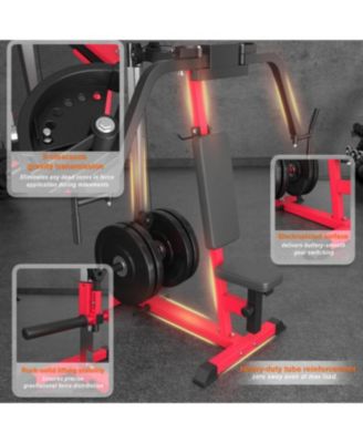 Chest Fly Machine, PEC Deck Fly and Reverse Delt Machine, 450lbs Adjustable Upper Body Workout Equipment for Home Gym