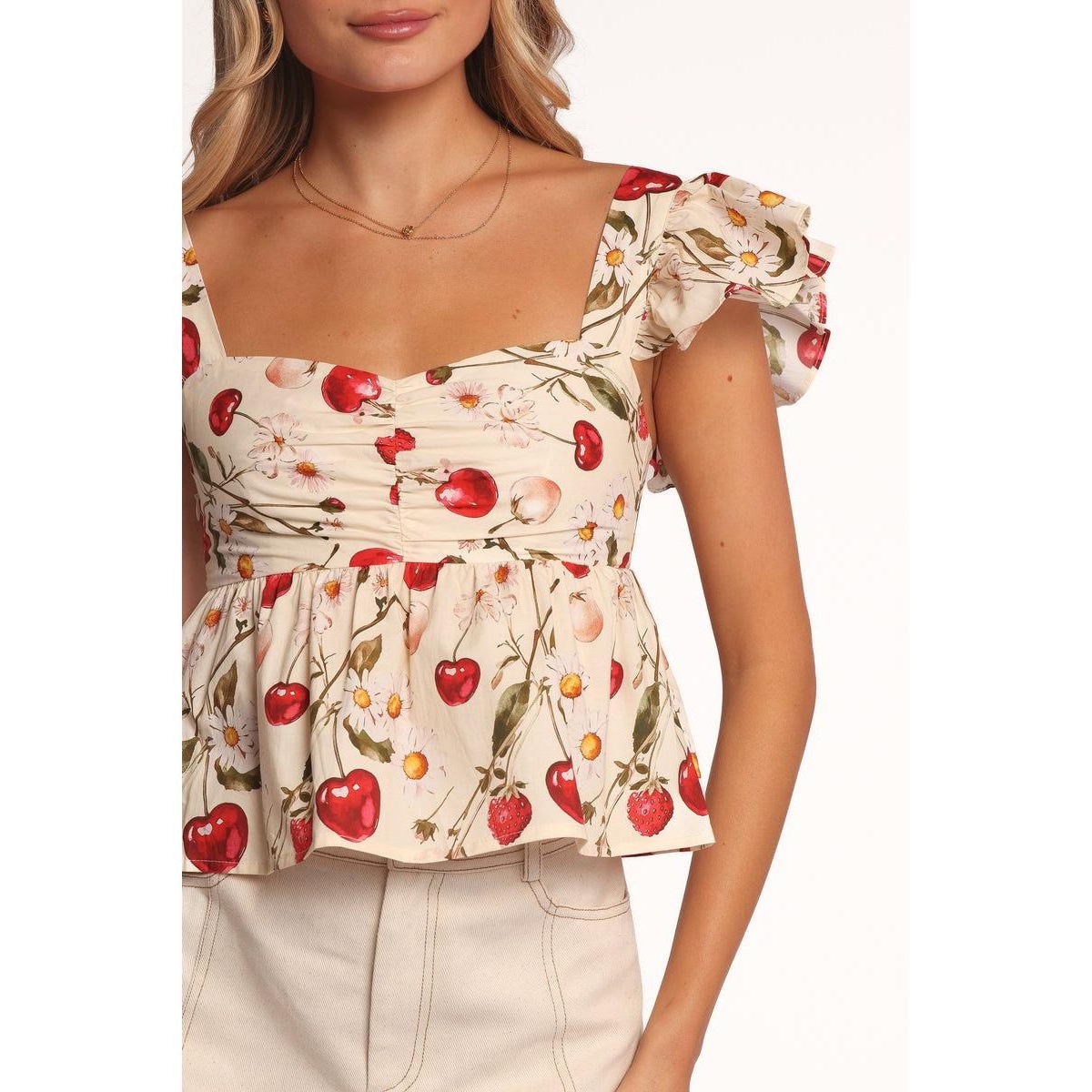 Petal and Pup Women's Lyric Ruffle Top