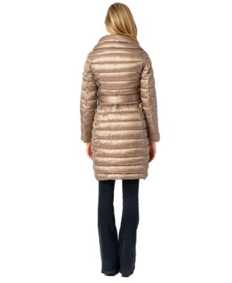 Women's ASYM PUFFER 38" BELTED