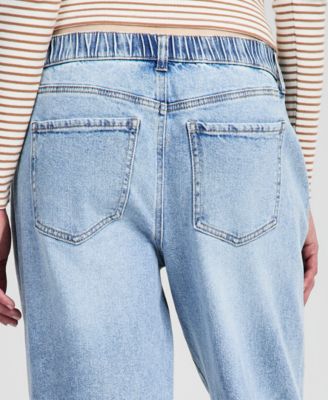 Women's Tie-Front Wide-Leg Jeans, Macy's Exclusive