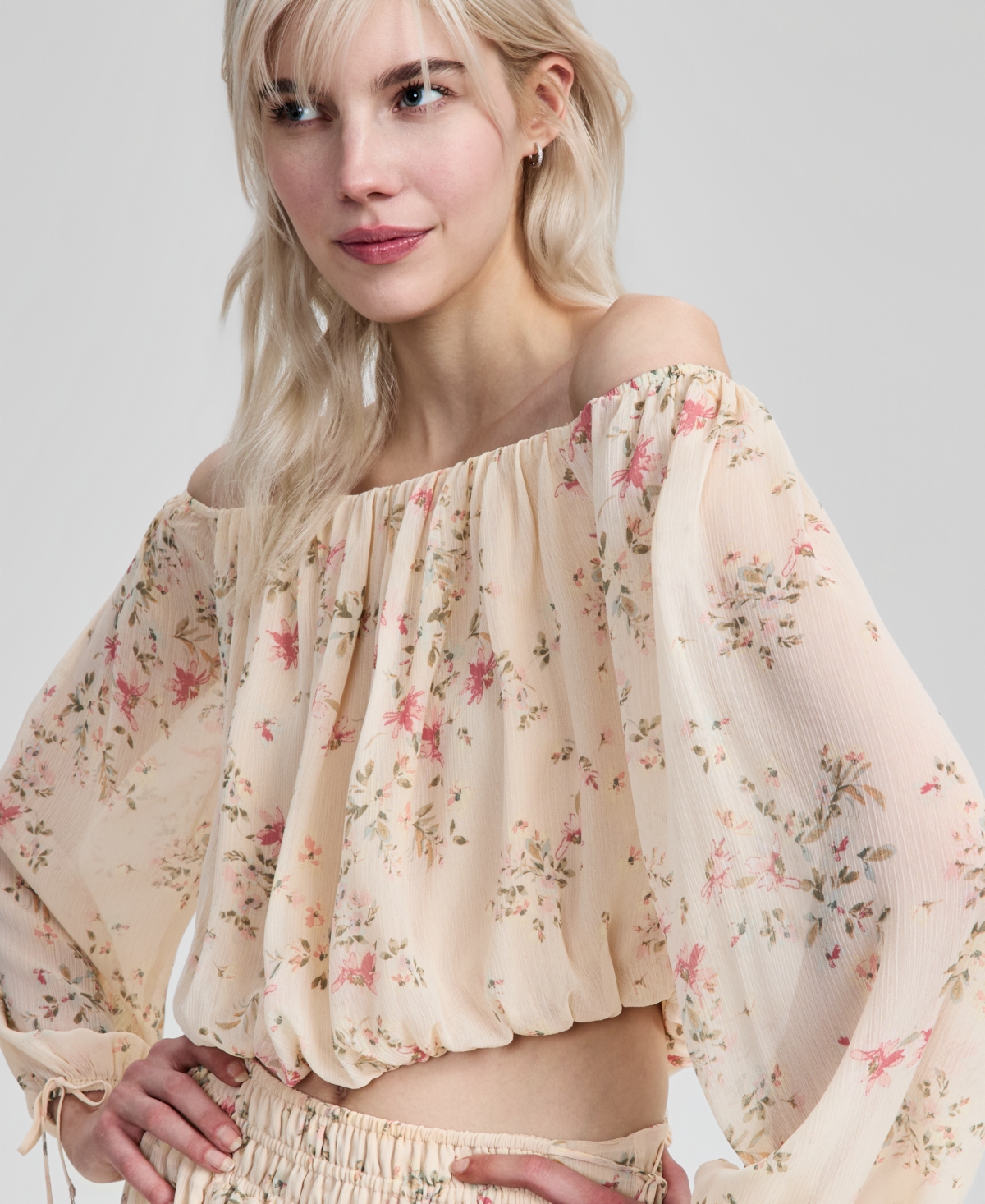 And Now This Petite Off-The-Shoulder Top, Macy's Exclusive