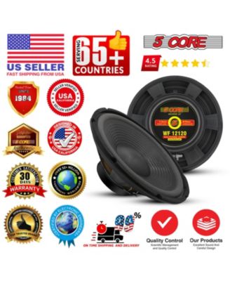 12 Inch Subwoofer 1200W PA DJ 8 Ohm Deep Bass Sub Woofer Loud Speaker