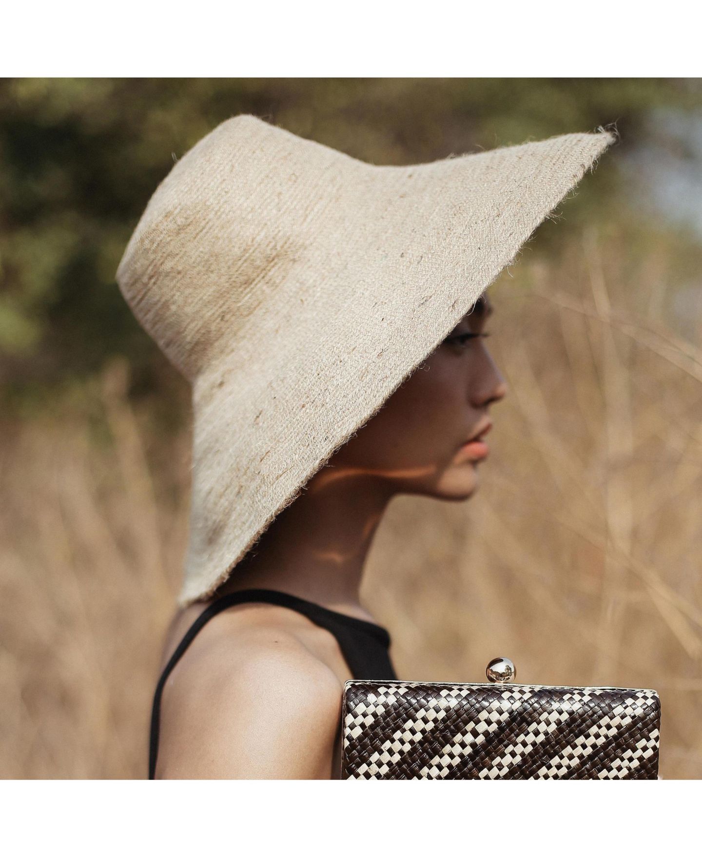 Женский головной убор Brunna.co Riri Straw Hat, цвет: Бежевый — фото 5