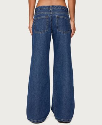 Women's Raiyne Low Rise Wide Leg Jeans