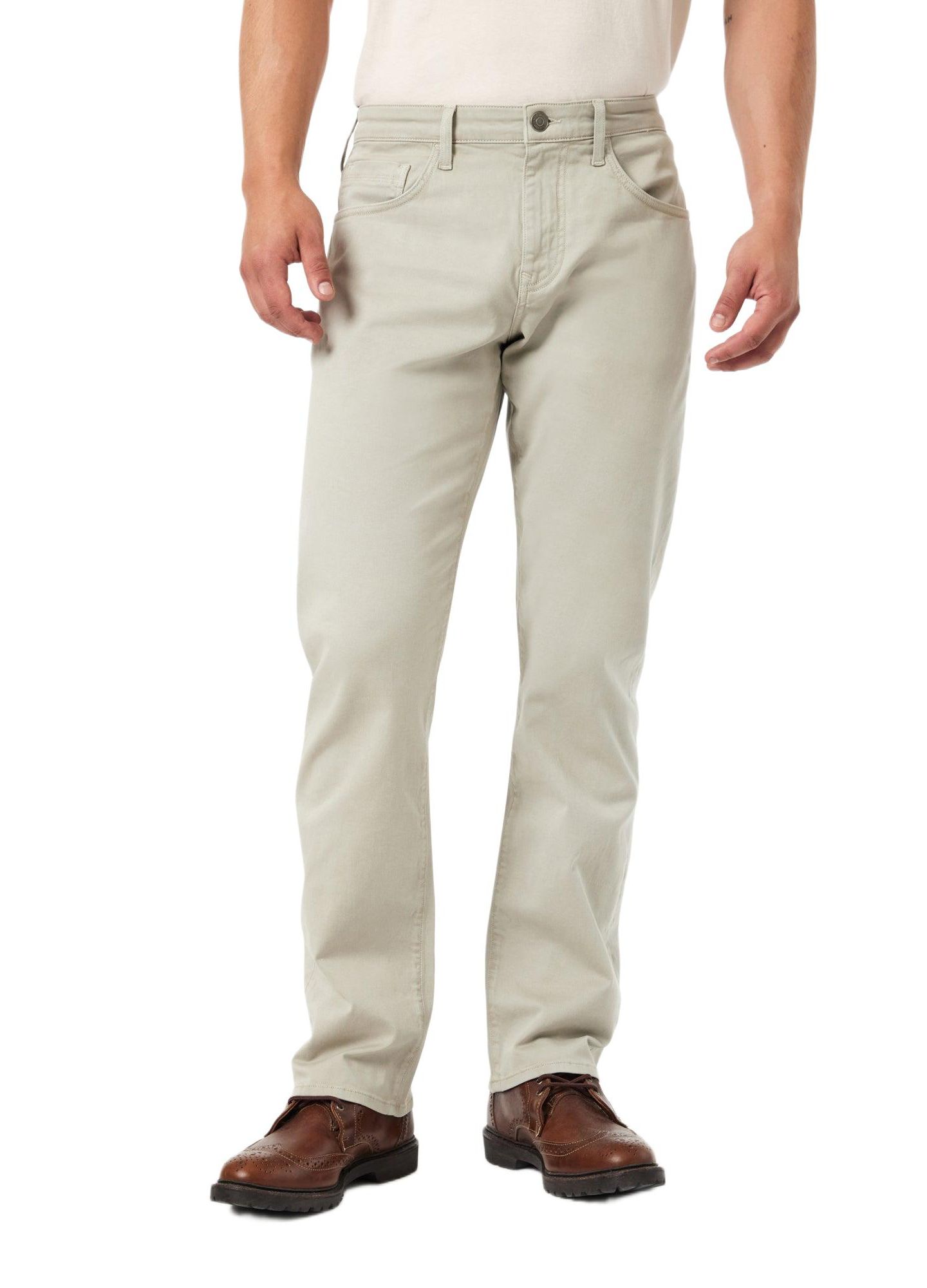 Мужские брюки Mavi Jeans Matt Regular Rise Relaxed Leg Casual Twill, цвет: Серебряный — фото 6