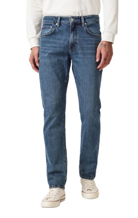 Мужские джинсы Mavi Jeans Mavi Zach Straight Leg In Dark Faded Classic Blue, цвет: Тёмный выцветший синий