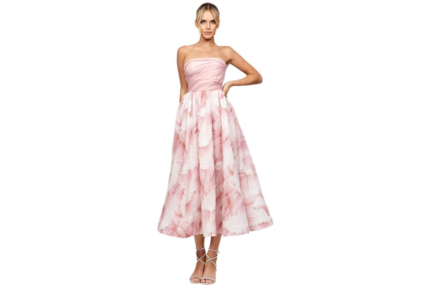 Women's Briee Strapless Midi