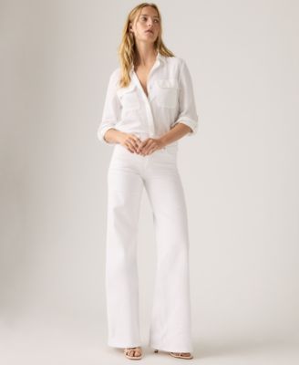 Women's 318 Shaping Stellar-Stretch Wide-Leg Jeans 30"