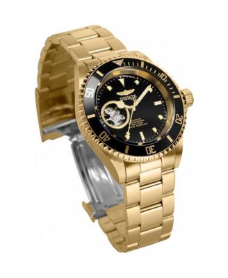 Men's 20436 Pro Diver Automatic 3 Hand Black Dial Watch